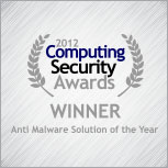2012 Computing Security Awards Winner New Product of the Year