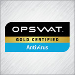 OPSWAT gold certified for antivirus